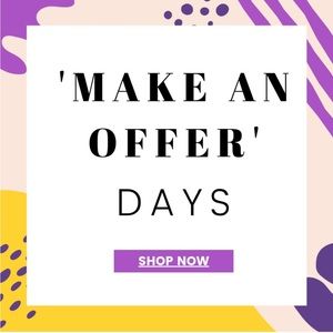 Make an offer!! Bundle etc help me clear my boutique for more items 😉
